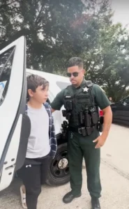 Shocking: Florida boy, 11, gets handcuffed, thrown in jail after sheriff says he bragged about ‘k!ll list,’ arsenal of swords and knives
