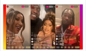 WATCH NOW: “She No Even Wear P@nts” – Reactions As Cardi B Accidentally Shows Her Priv@tes While On Instagram Live Session, sparks controversy.. Full videos