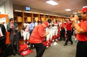 
Search
Fortmic
Fortmic
CELEBRITYWATCH: Andy Reid and Travis Kelce in the chiefs locker Room, Reid Sets the Chiefs Locker Room on Fire with a victory Danced, he showed how excited he is with his Amazing dancing steps over CHIEFS Win… GO BIG RED!!!Published 2 hours ago on November 25, 2024By Maisie Johnson
Andy Reid and Travis Kelce in the chiefs locker Room, Reid Sets the Chiefs Locker Room on Fire with a victory Danced, he showed how excited he is with his Amazing dancing steps over CHIEFS Win to Bengals...GO BIG RED!!!

Patrick Mahomes leads Chiefs on game-winning drive to fend off Panthers in Bryce Young’s best game as a pro
The Chiefs snuck out of Charlotte with a 30-27 win on Sunday afternoon despite a huge day from Bryce Young

It took a game-winning drive from Patrick Mahomes to get past Bryce Young and the Panthers, but the Kansas City Chiefs left North Carolina with a win on Sunday afternoon.

The Chiefs rallied in the final two minutes to pick up a 30-27 win at Bank of America Stadium in Charlotte on Sunday. Spencer Shrader, who is in for the injured Harrison Butker, kicked a 31-yard field goal as time expired to give them the narrow win. That pushed the Chiefs to 10-1 on the season, and brought them back after they dropped their first game of the year last week in Buffalo.

Though they didn’t get the win, the outing was easily the best of the season, if not his career, for Young. He was benched earlier this season after leading the team to an 0-2 start, but he regained the starting job after veteran backup Andy Dalton injured his thumb in a car crash last month. Young went 21-of-35 for 262 yards and a touchdown in the win, and kept them in it late against one of the best teams in the league.

It’s just the second time this season he’s surpassed 200 passing yards in a single game, and it marked the second-highest output he’s had in his career. Young’s career-high came last December when he put up 312 yards in a loss to the Green Bay Packers.

The Chiefs, who were a step ahead nearly the entire day, looked like they were going to cruise to the win late in the fourth quarter. But a brutal pass interference call on safety Chamarri Conner, who ran into Adam Thielen in the end zone, set the Panthers up at the goal line.