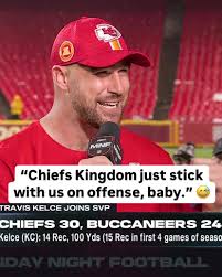 WATCH, Travis Kelce: “HONESTLY, I FEEL LIKE CRYING”: Teary-Eyed Travis Kelce Delivers Heartfelt Message for Chiefs Fans After Victory Over Raiders. “You all mean...see more