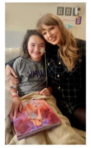 Taylor Swift visited the Children’s Mercy Hospital in Kansas today ,Taylor Swift gave each person in the hospital a signed copy of her Eras Tour book and donated a whooping…