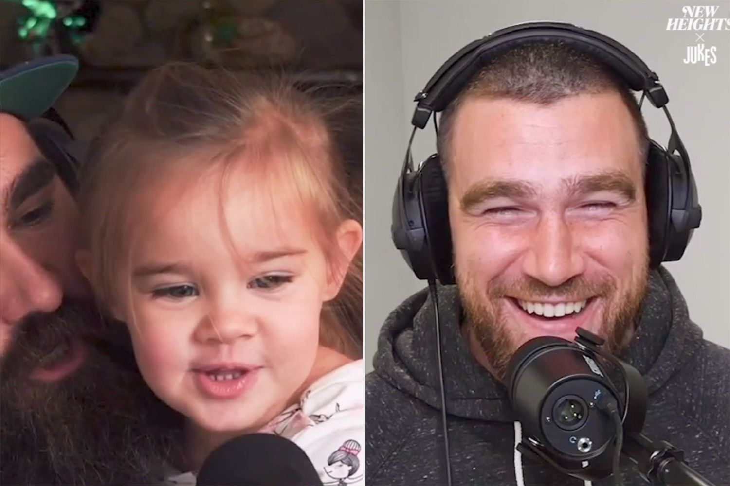 WATCH: The moment Travis Kelce’s four-year-old niece Tells her Dad "Dad Uncles Travis Is Gonna win the Super Bowl) Jason Kelce Father of the 4 year old Daughter replies...