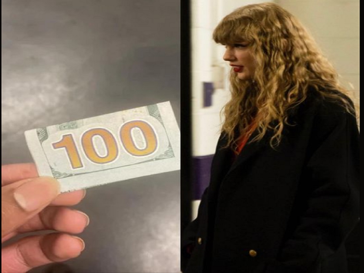 A generous tip: Taylor Swift gave a $100 tip each to the four employees of M&T stadium after chiefs game