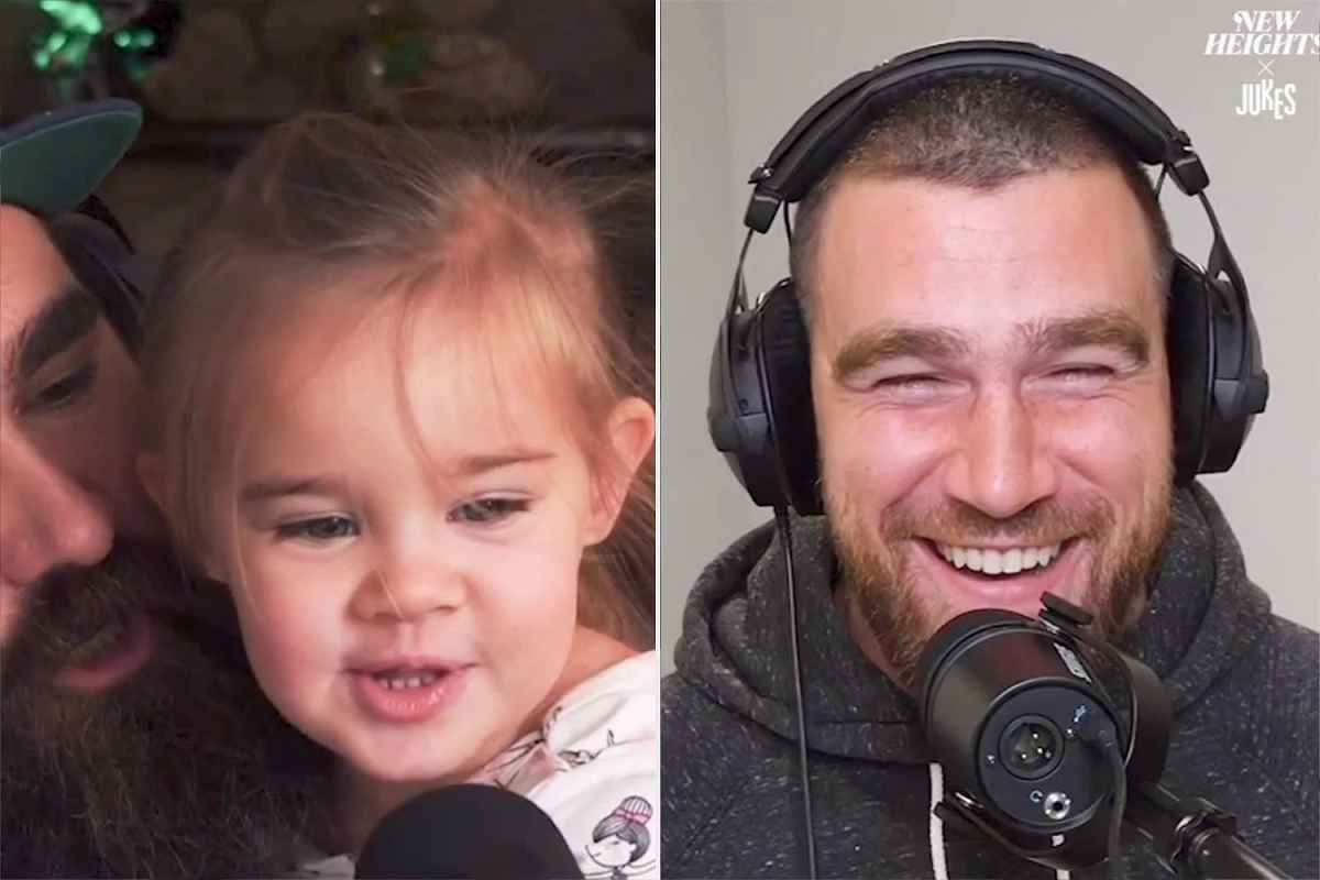 WATCH : Jason Kelce wife Kylie shared a video where 4 year old daughter Wyatt asked uncle Travis when he is getting married to her favorites person Taylor, and his replies got fans thinking deep ‘ Travis In Trouble’