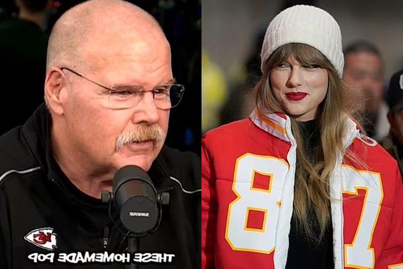 Andy Reid reveals why Taylor Swift grilled POP-TARTS for the Kansas City Chiefs' offensive line last season amid her romance with Travis Kelce...and the ending he got was...