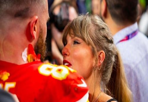 Travis Kelce Says Visibly Emotional Taylor Swift Whose Face was Covered with Tears after Chiefs Super bowl Victory, made Him to Strongly believe Taylor is the ‘Right Woman for HIM’