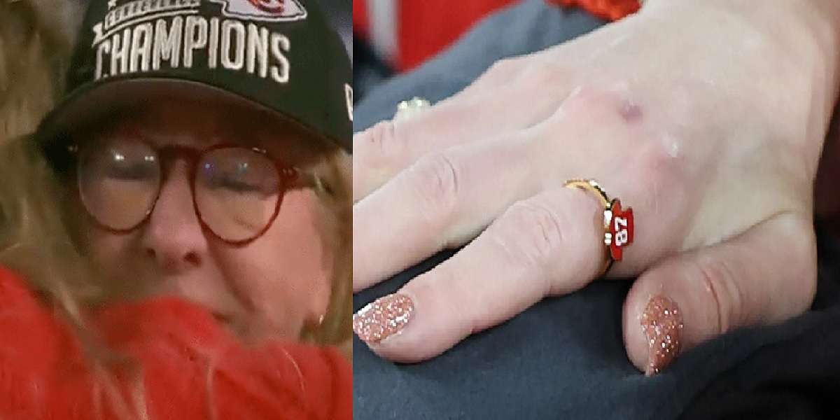 Revealed: Donna Kelce gifted Taylor Swift the Travis Kelce jersey ring she wore to Chiefs vs. Ravens playoff game