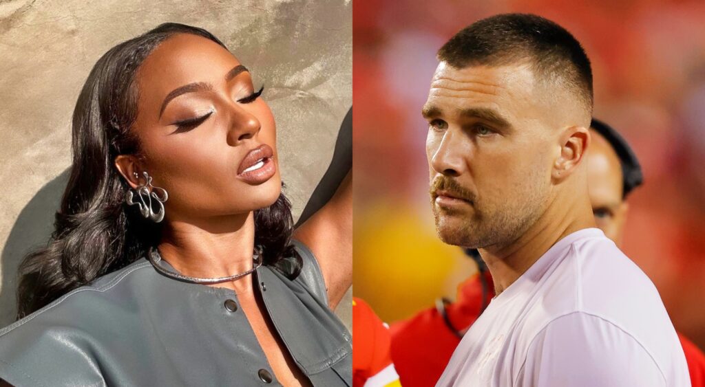 Hot Drama: Travis Kelce’s Ex-Girlfriend Drops ‘Karma Is Real’ Message Amid His Relationship With Taylor Swift...