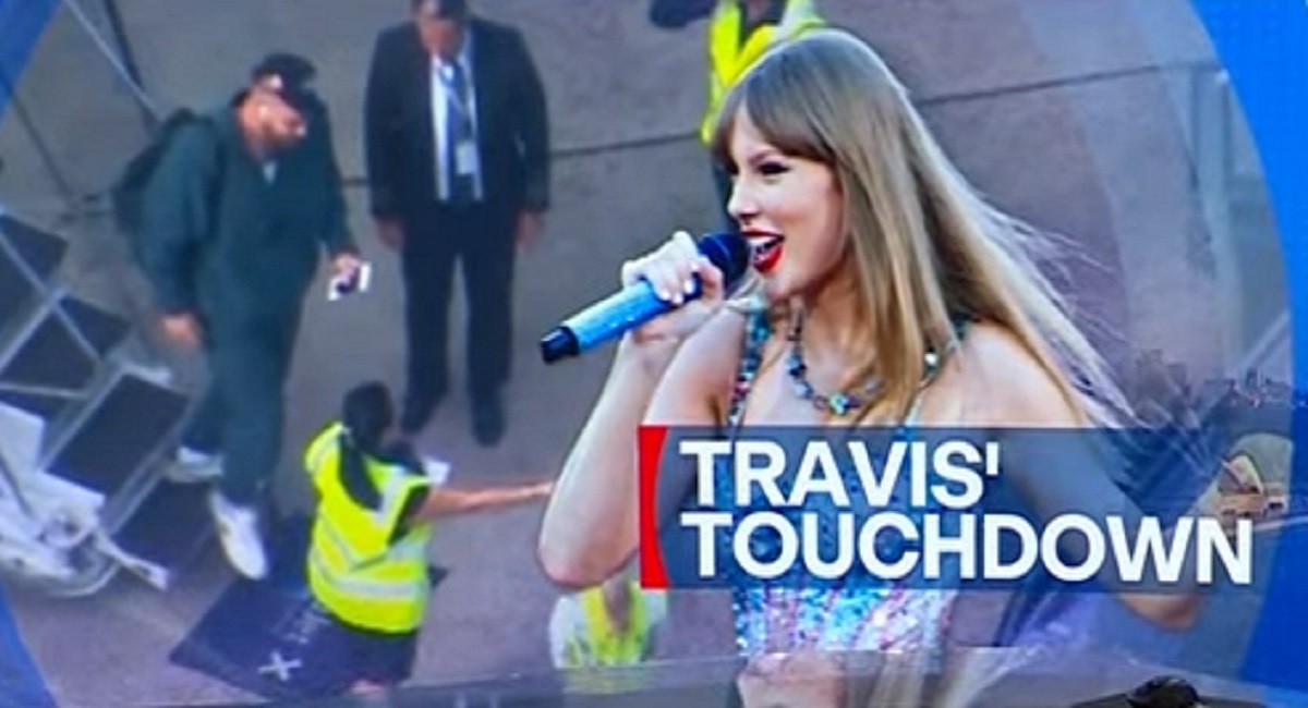 There’s been a 'touchdown' of a different kind for three-time Super Bowl champion Travis Kelce today. Taylor Swift's boyfriend in Sydney to catch up with the superstar sellout shows