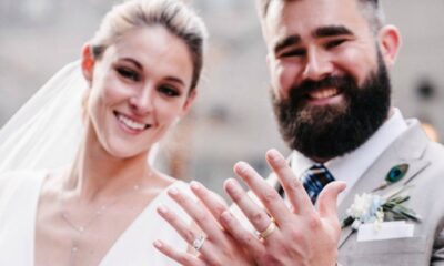 "HAPPY ANNIVERSARY " to Jason Kelce as He and His Wife celebrates their 7-years Marriage Anniversary Today ..