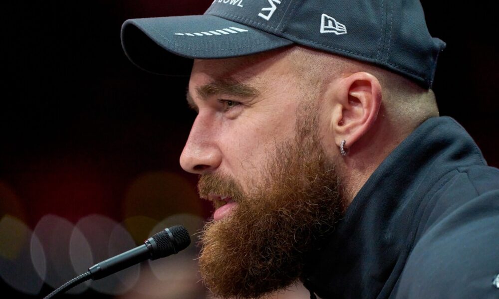 Travis Kelce moved teammates to tears with Monday night speech after the super Bowl Win