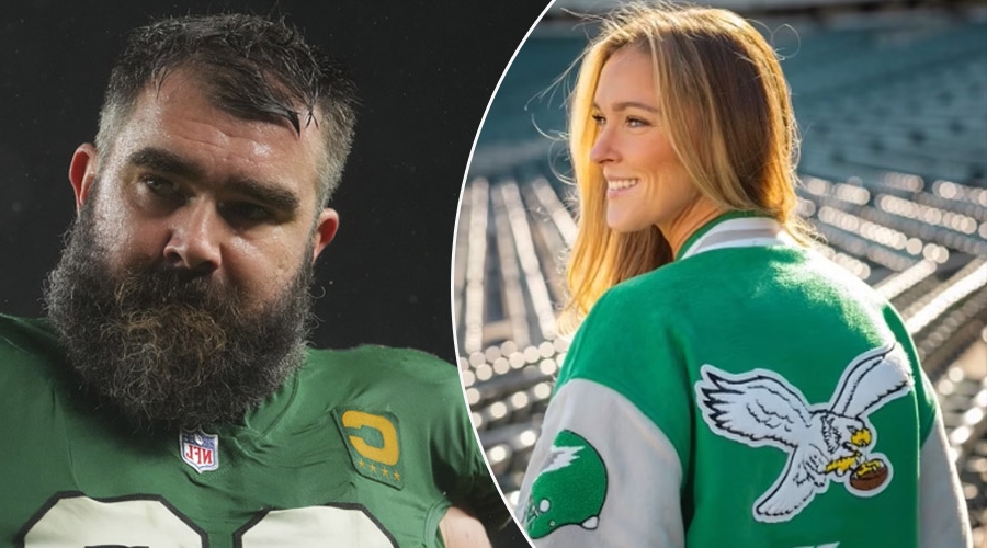 Jason Kelce STORNGLY DEFENDS Wife Kylie after Fans BLASTS her for saying she hates been called “WAG” – “You-all just need to get a life and stop hating.. it’s her choice not yours..