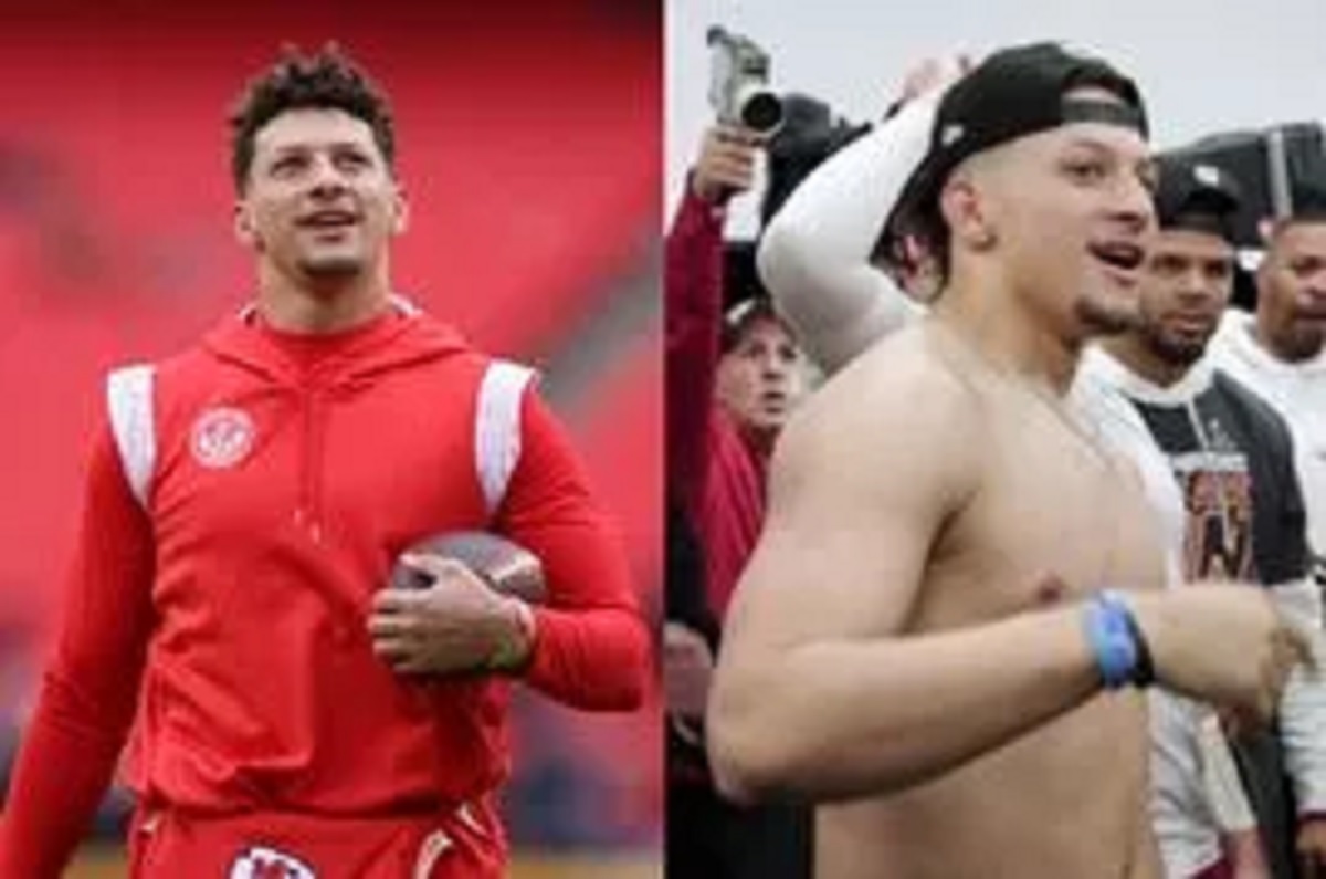 Patrick Mahomes responds to 'dad bod' comments after unflattering shirtless  image goes viral