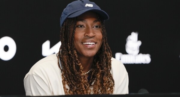 "Coco Gauff" No matter how good or how bad my career is, I think I'm a great person, and that's a message to all young players.❤❤❤