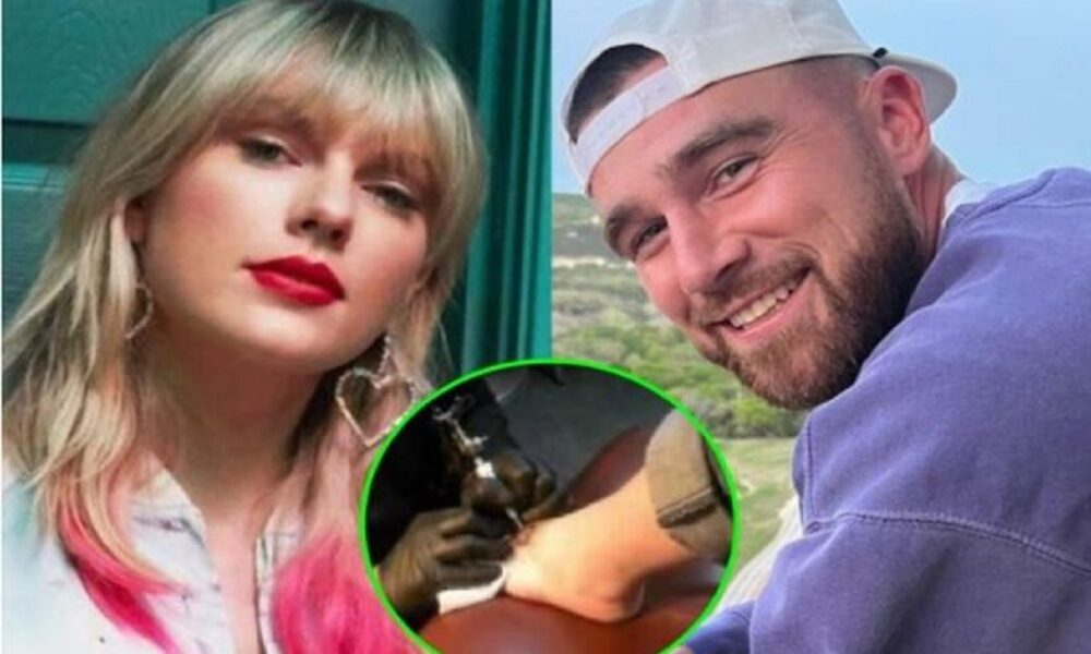 Taylor Swifᴛ spent $2 million to get ᴀ tattoo on her leg, inscribing Travis Kelce’s name ᴀs a testament to how much he means to her…