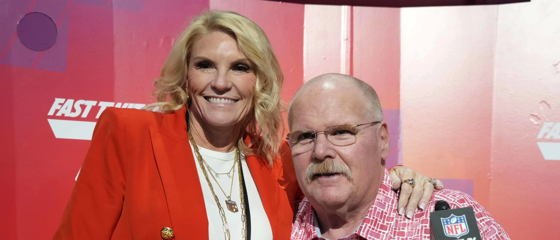 It doesn't get better than that: TV director's NFL fandom landed Kansas City Chiefs Head Coach Andy Reid's wife Tammy a sweet cameo