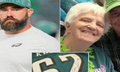 Jason Kelce Fulfills Mary Lou Carey’s Dying Wish With a Signed Jersey