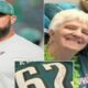 Jason Kelce Fulfills Mary Lou Carey’s Dying Wish With a Signed Jersey