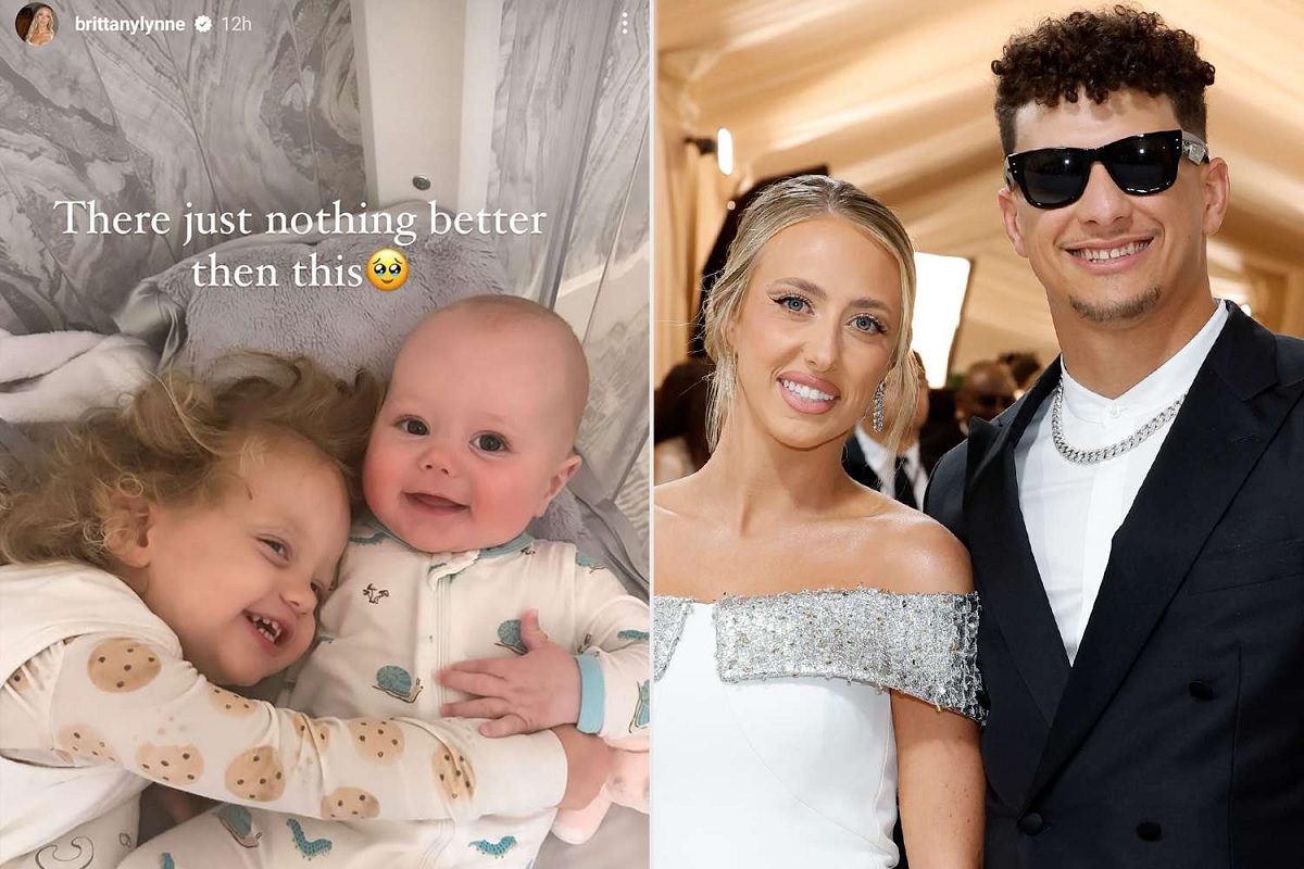 In a heartwarming celebration of sibling love, Sterling Skye and Bronze Lavon Mahomes, the children of NFL superstar Patrick Mahomes and his wife Brittany, marked National Siblings Day with a series of adorable photos shared on social media.