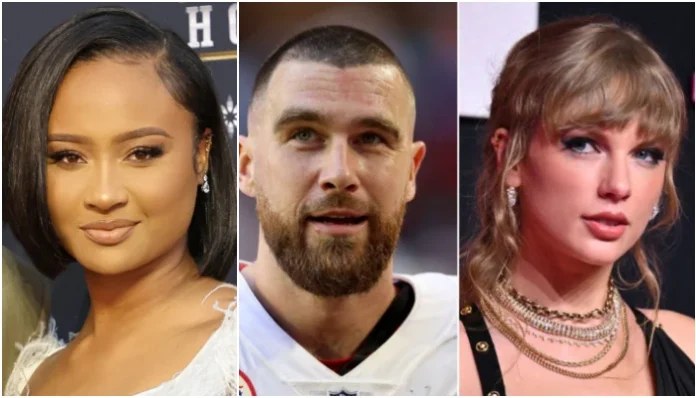 ex-girlfriend Kayla Nicole drops scandalous secrets of Taylor swift , Mom Donna Kelce disappointed and Travis mad ‘ This might cause him not to marry her as Kayla Nicole vowed to break her relationship