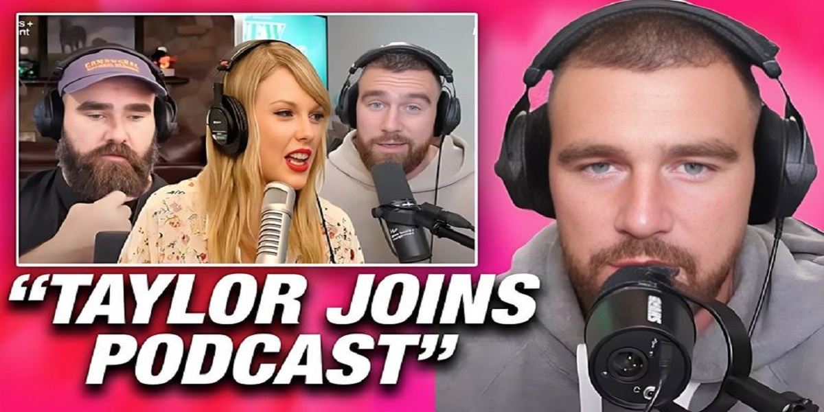 WATCH: Exciting Collaboration Alert! Taylor Swift Joins Travis Kelce as a Special Guest on His Podcast...