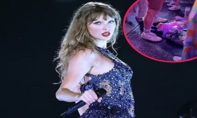 Taylor Swift fans share their horror as they spot young baby on the FLOOR in the standing area 'during the singer's Eras Tour concert in Paris'