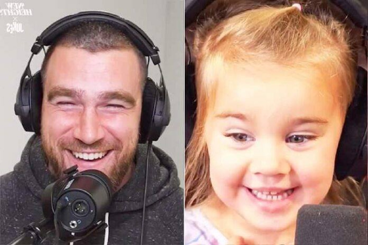 Jason Kelce's Daughter, Wyatt, Crashes His Podcast with Brother Travis Kelce - A True 'Family Show' Moment..