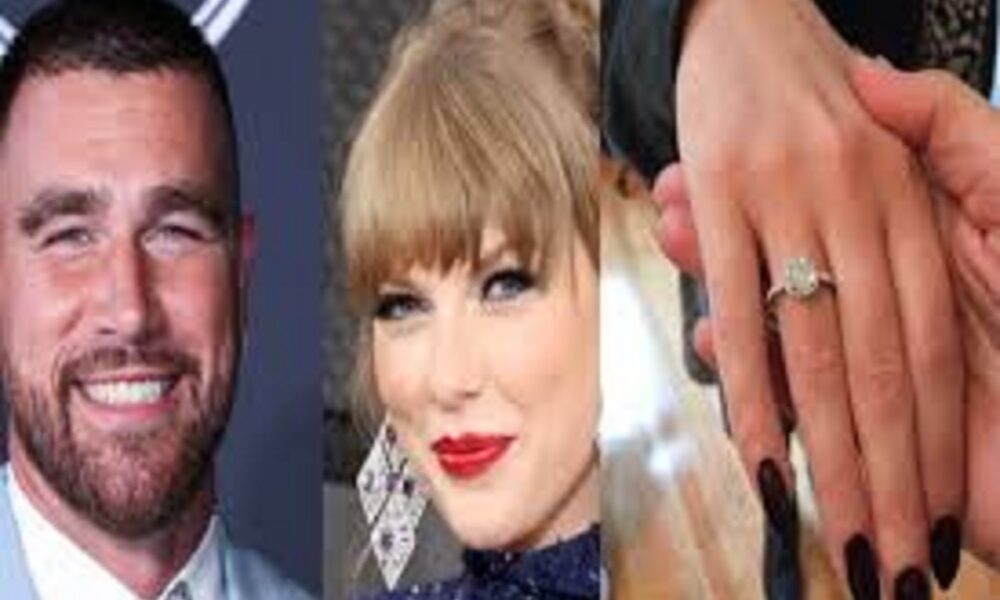 Travis Kelce brings joy to the NFL world as he finally pops the question to Taylor Swift: “Will you marry me?”