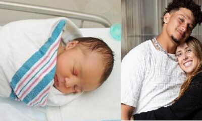 GOOD NEWS: As Patrick Mahomes and his wife welcome a new baby…………..